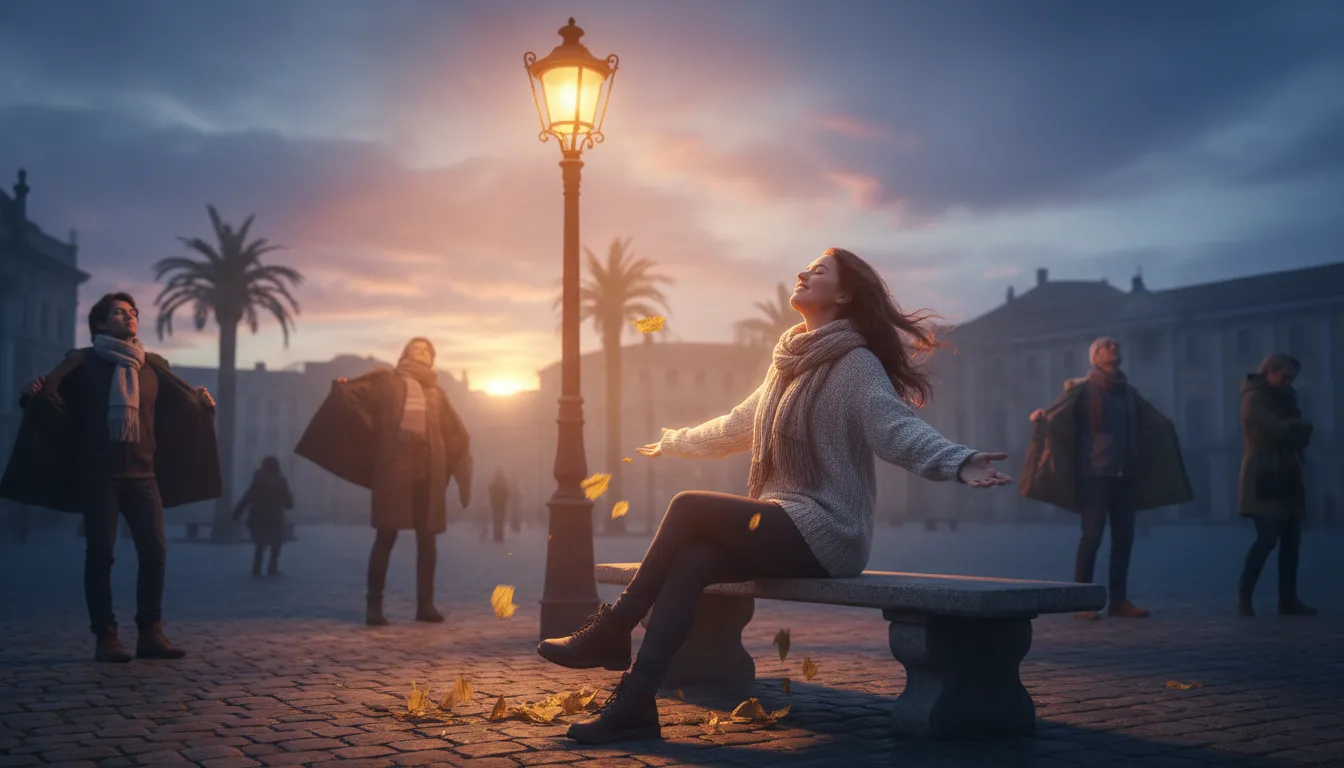 Ilustrasi austro: A warm wind that blows from the south.