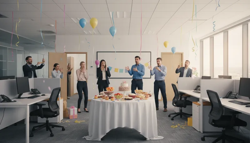 Illustration of corporate: related to a large company or business