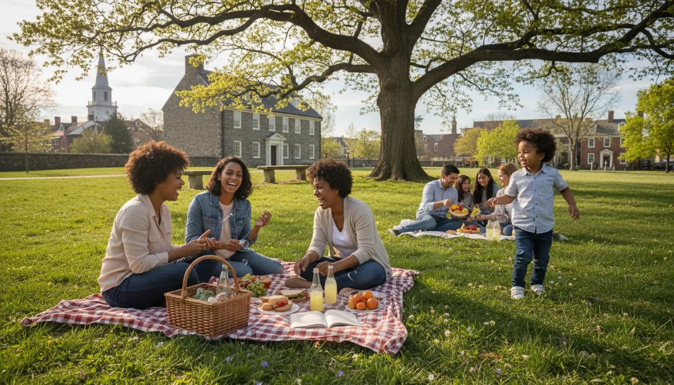 ภาพประกอบของ Germantown: A historic neighborhood in the city of Philadelphia.