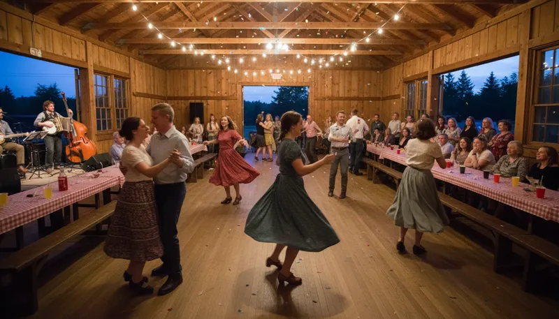 Illustration of dance: a social gathering for dancing