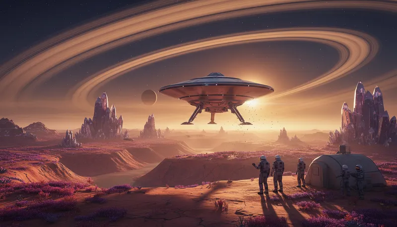 Illustration of solaris: A fictional world in a famous novel.