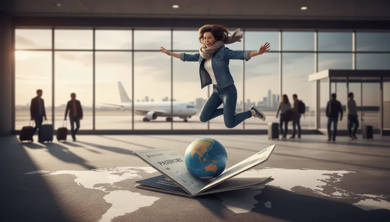 Illustration of jump at the opportunity: Eagerly accept an offer or chance.
