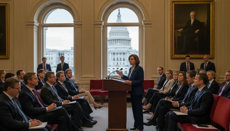 Illustration of beltway: political establishment in Washington, D.C.