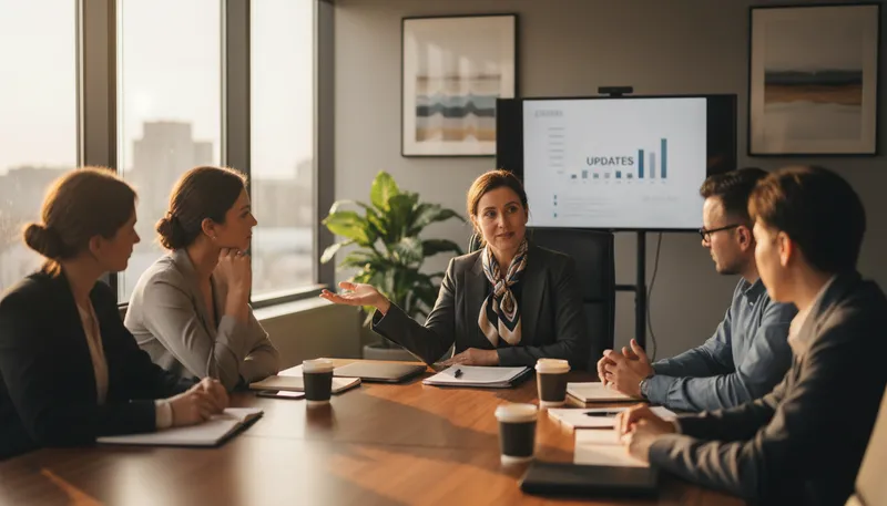 Illustration of any other business: Additional topics for discussion in a meeting.