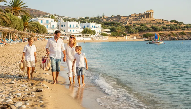 Illustration of kos: An island in Greece known for its beaches.