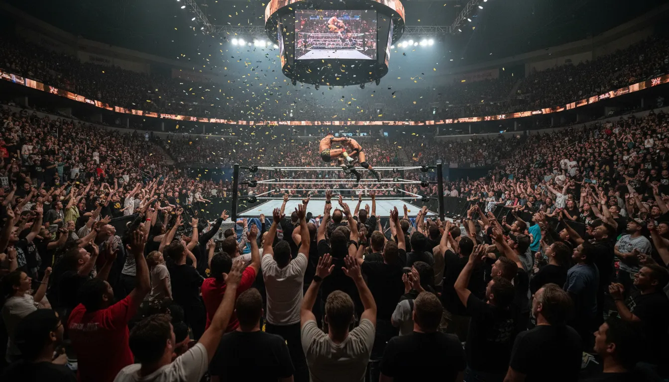 nxtのイラスト：A modern brand of professional wrestling entertainment.