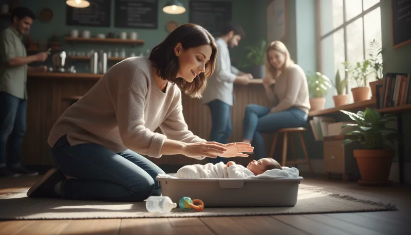 Illustration of maternal: Relating to a mother.
