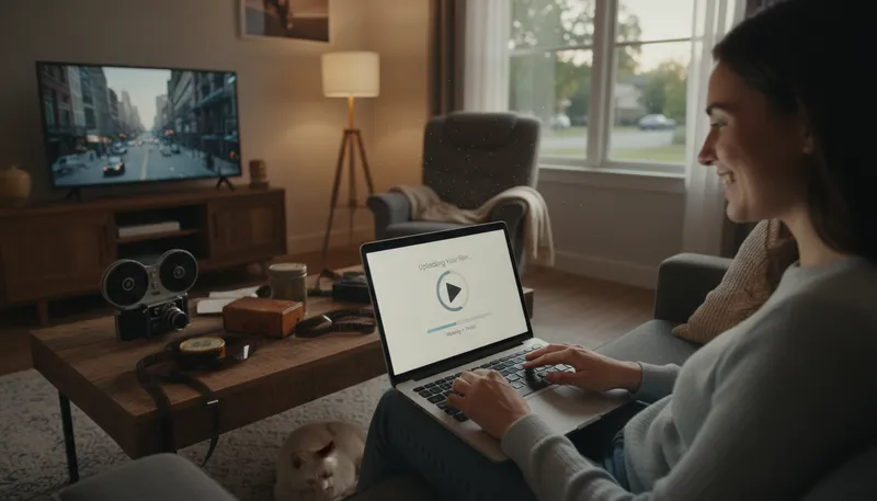 Illustration of vimeo: A video-sharing platform for creators.