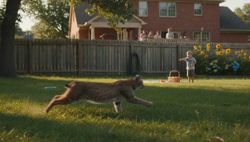 Illustration of wildcat: a feral cat or a bold person