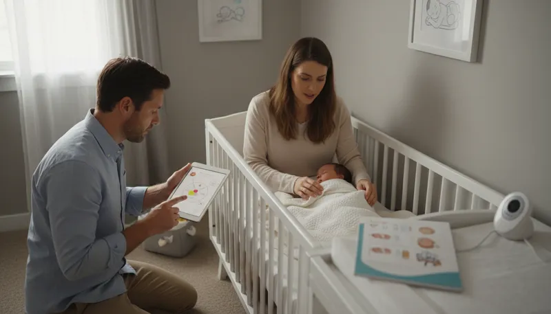Illustration of sids: Sudden Infant Death Syndrome, a health concern.