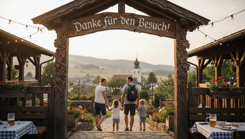Illustration of für: a German word meaning 'for'