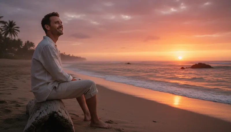Illustration of bliss: A state of perfect happiness and joy.