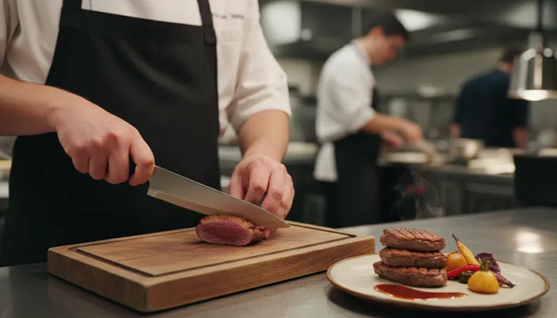 Illustration of cut above: superior in quality or ability.