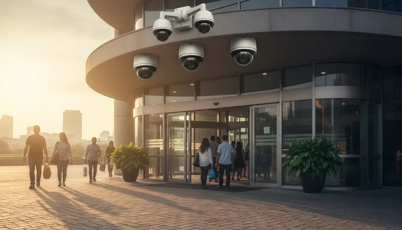 Illustration of surveillance: Close observation of people or activities.