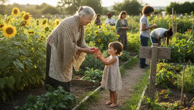Illustration of goodness: the quality of being morally good.