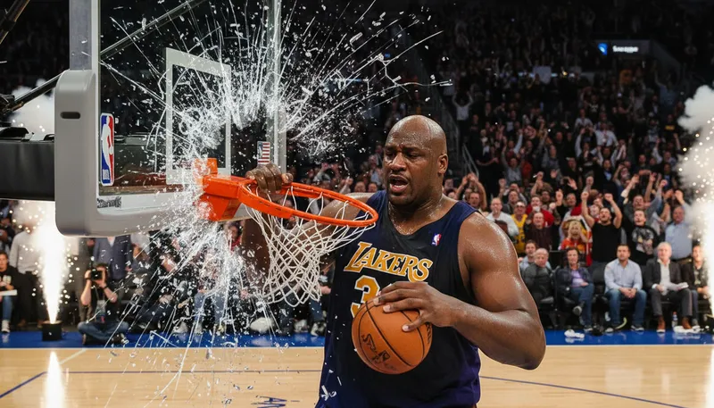 Illustration of shaq: A famous basketball player and entertainer.