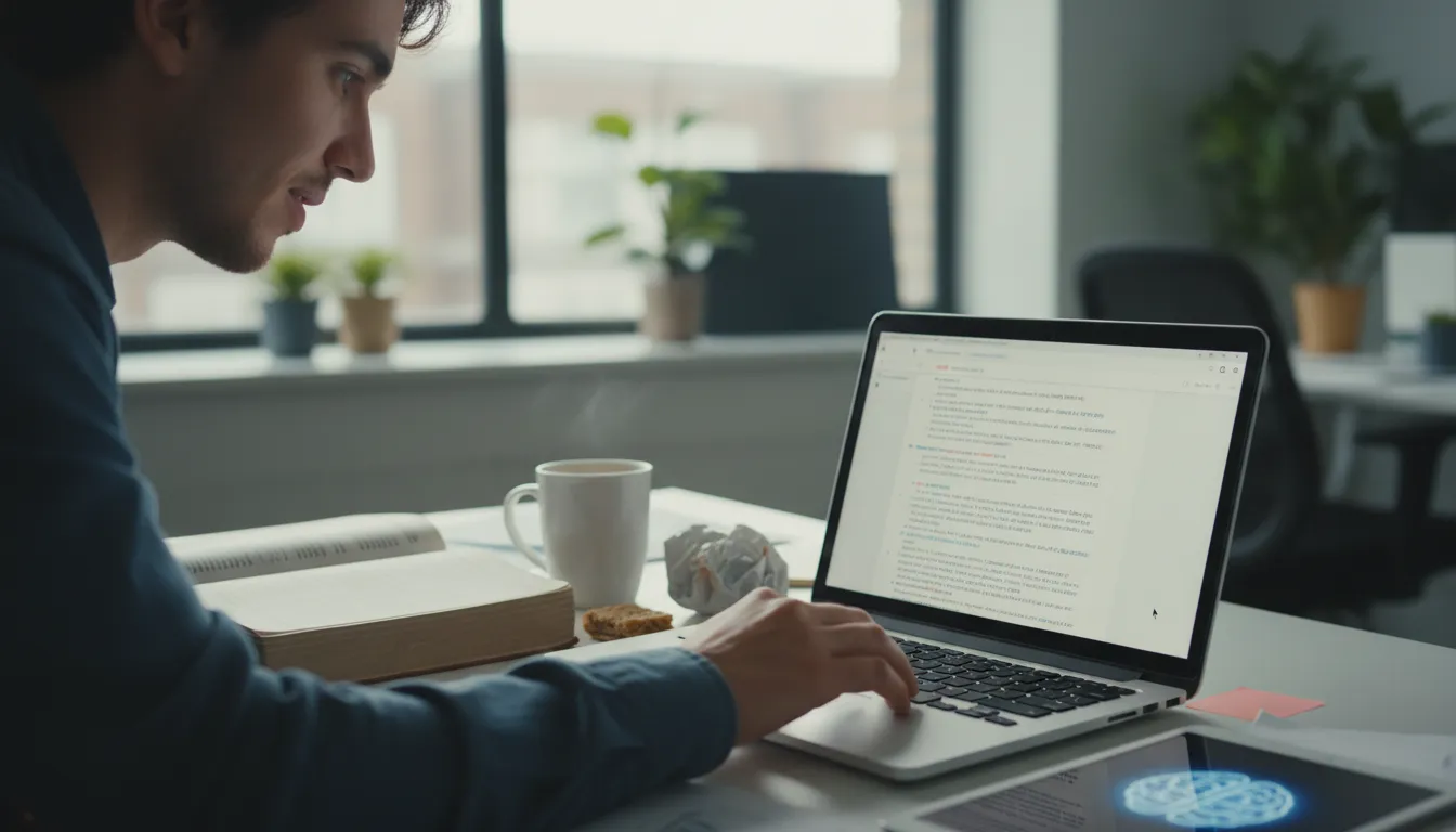 Illustration of meat proxy: someone who copies chatbot answers without checking
