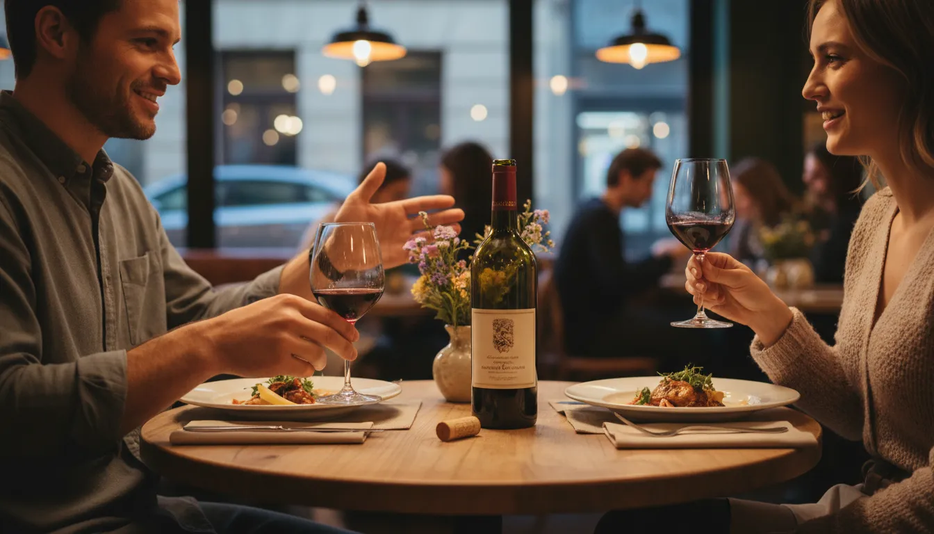 vin का चित्र: wine, especially from France