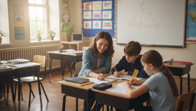Illustration of teacher: A person who educates or instructs others.