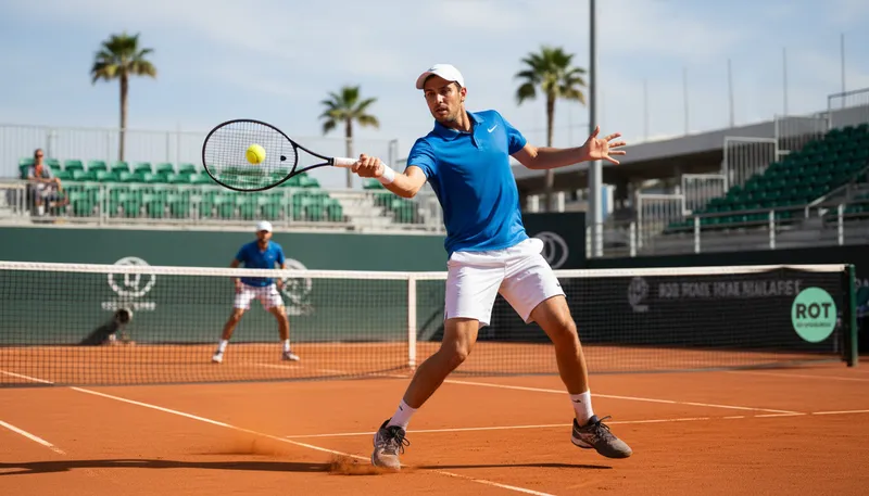 Illustration of backhand: A stroke made with the back of the hand.