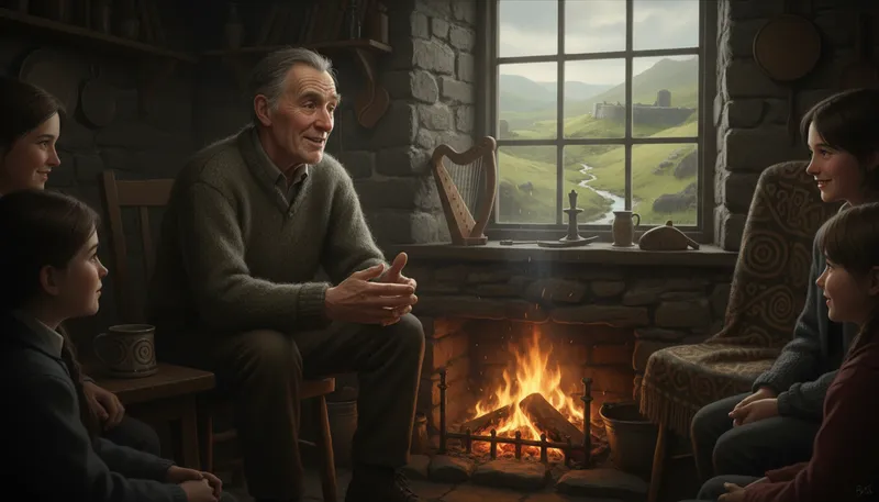 Illustration of irishman: A man from Ireland; of Irish descent.
