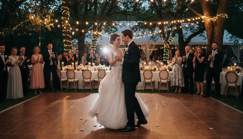 Illustration of waltz: A smooth, flowing dance in triple time.