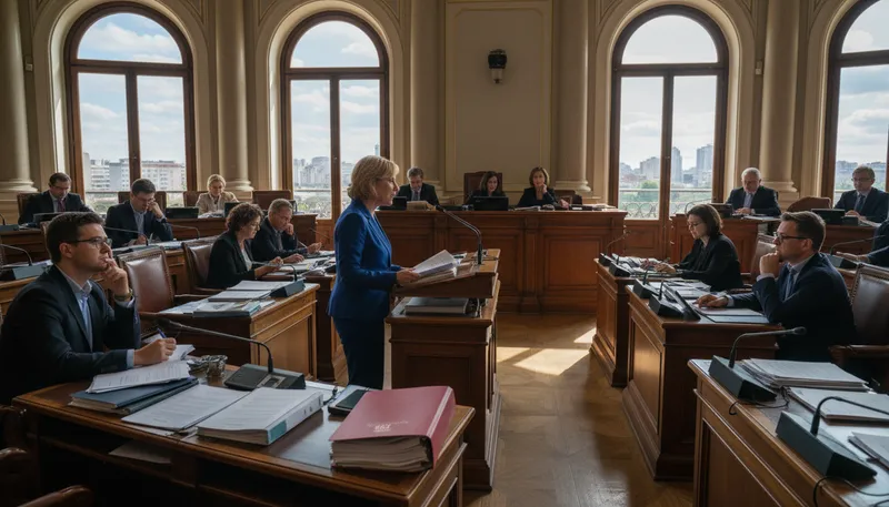 Illustration of legislature: A group that makes laws.