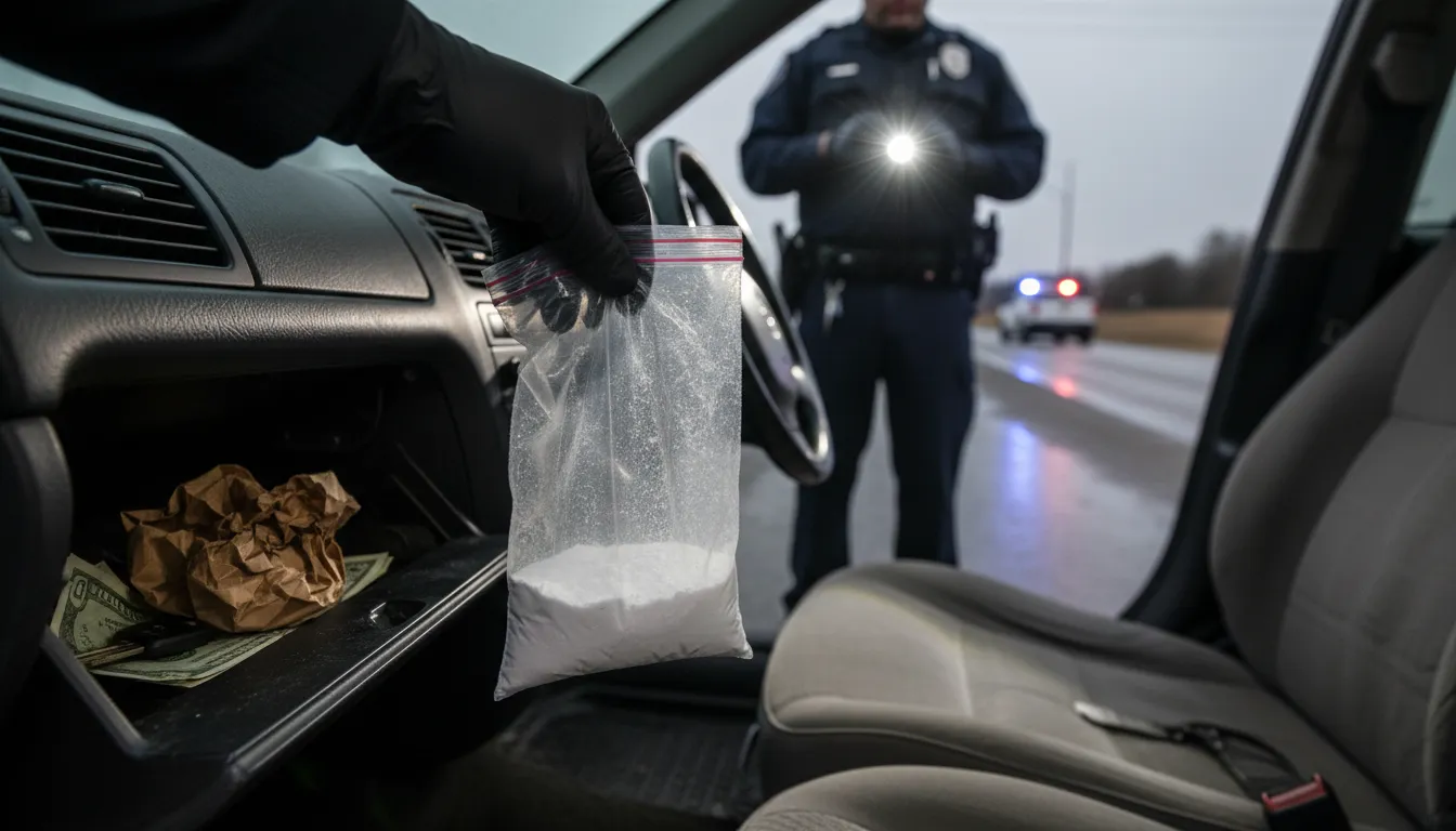 Hình minh họa cho heroin: A powerful illegal drug derived from morphine.