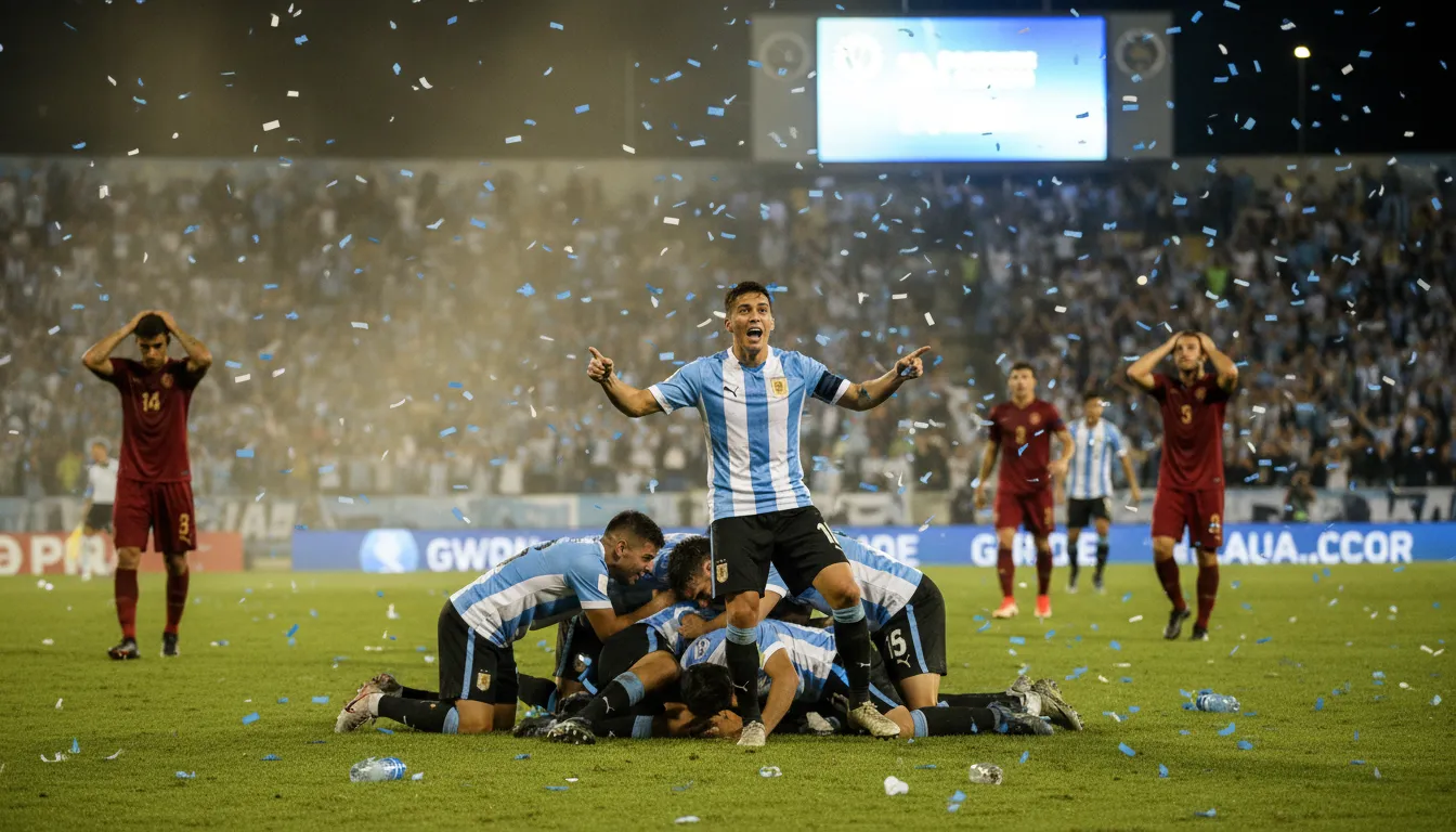 uruguayanのイラスト：related to Uruguay or its people.