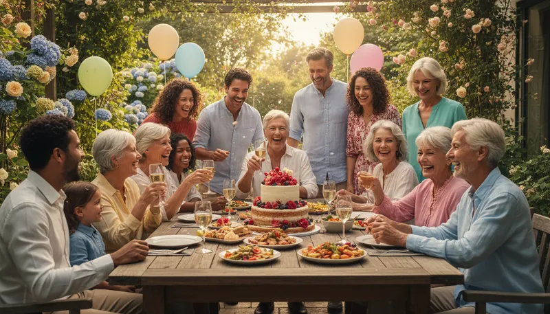 Illustration of occasion: a special event or time.