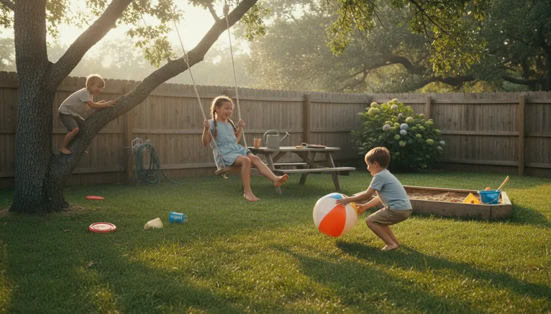Illustration of play around: engage in playful or silly activities.