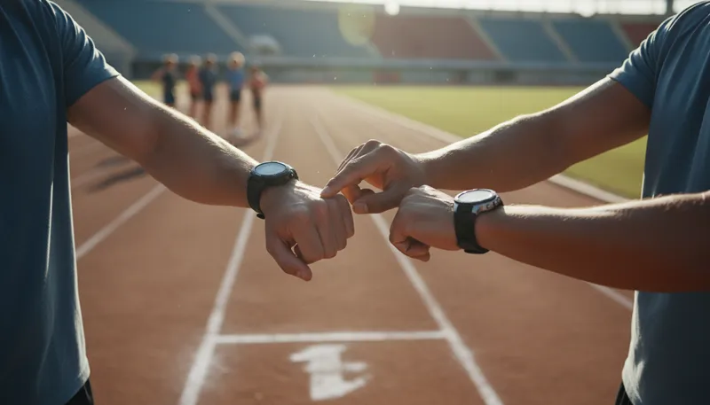 Illustration of sync: to make things work together in harmony