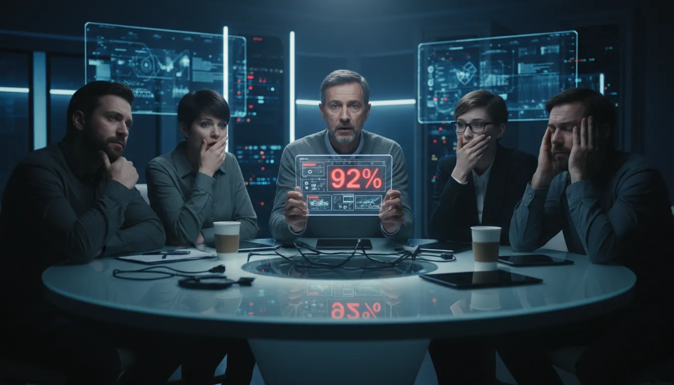 Illustration of p-doom: probability that advanced AI causes human extinction