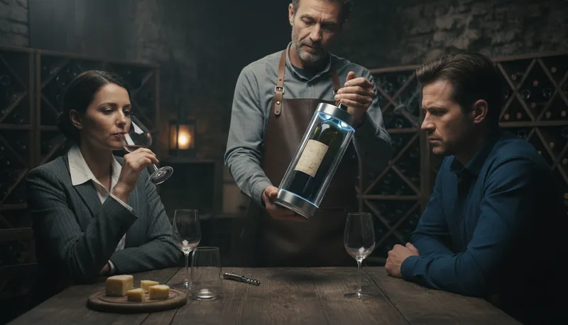 Illustration of old wine in a new bottle: An old idea presented as new.