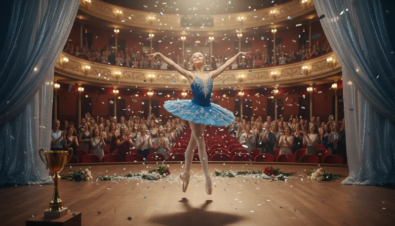 Illustration of steal the show: to attract the most attention or praise