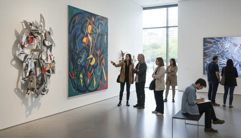 Illustration of arp: artistic movement emphasizing abstraction and experimentation