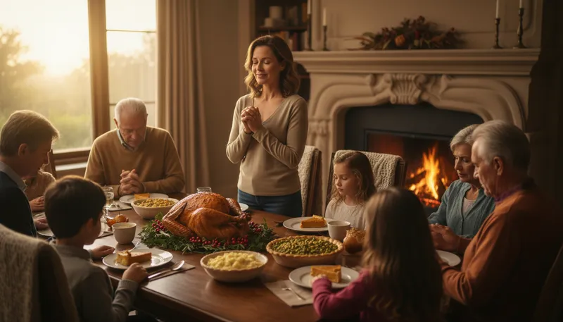 Illustration of thanksgiving: an expression of gratitude