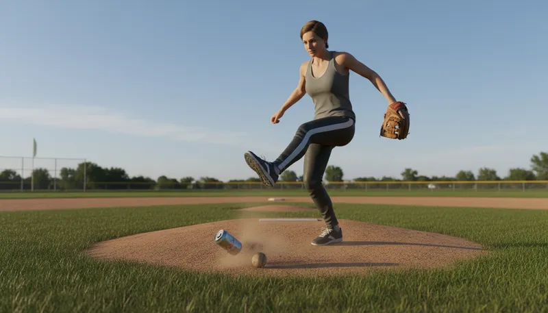 Illustration of kick at the can: an attempt to achieve something