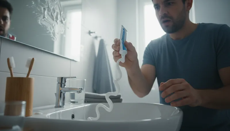 Illustration of toothpaste is out of the tube: something irreversible has happened.