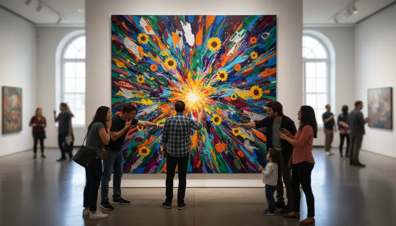 Illustration of strikingly: In a way that attracts attention.