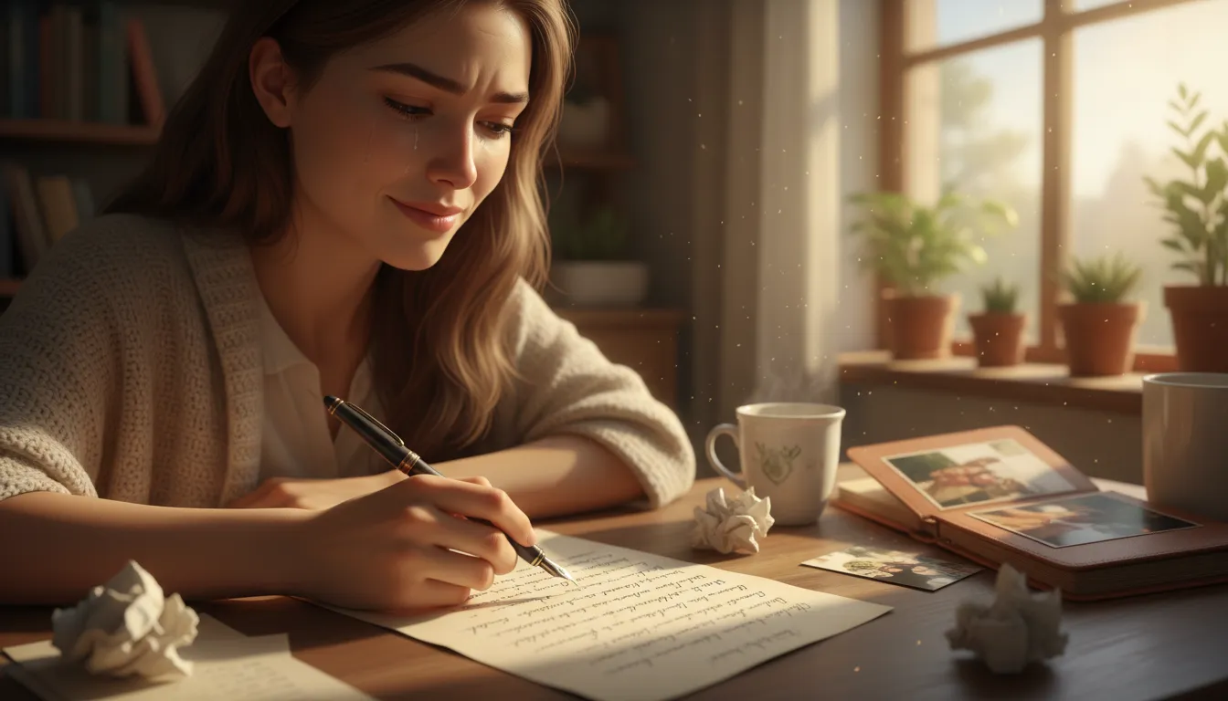 Ilustrasi heartfelt: sincere and deeply felt
