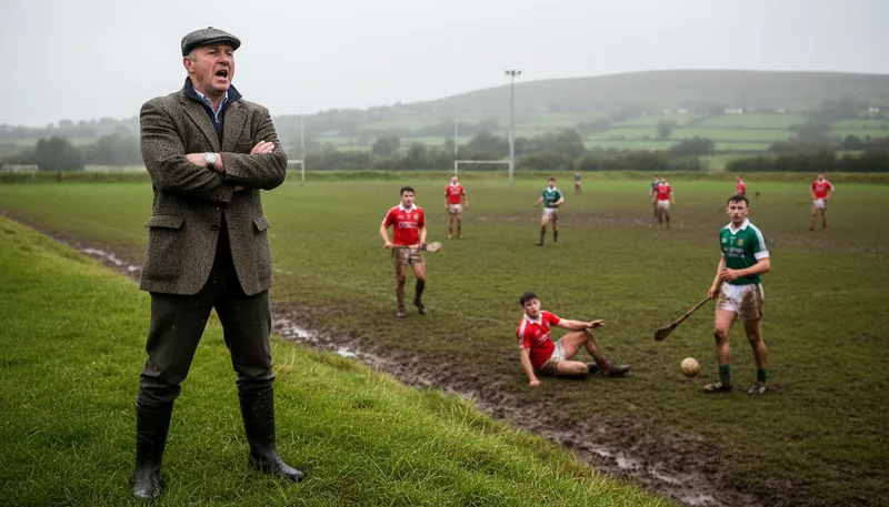 Illustration of hurler on the ditch: critic who does not participate actively.