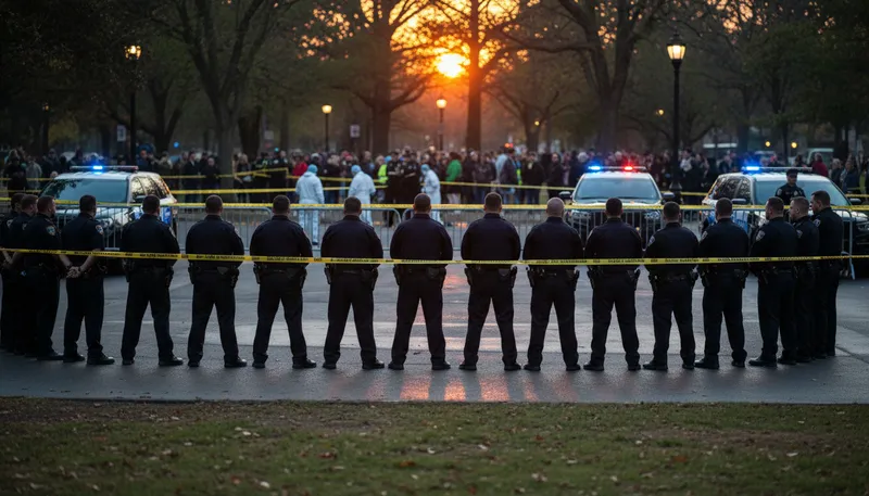 Illustration of cordon: A barrier or line of police or soldiers.