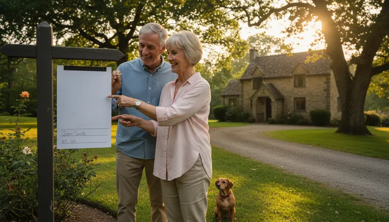 Illustration of et ux: Latin for 'and wife', often in legal contexts