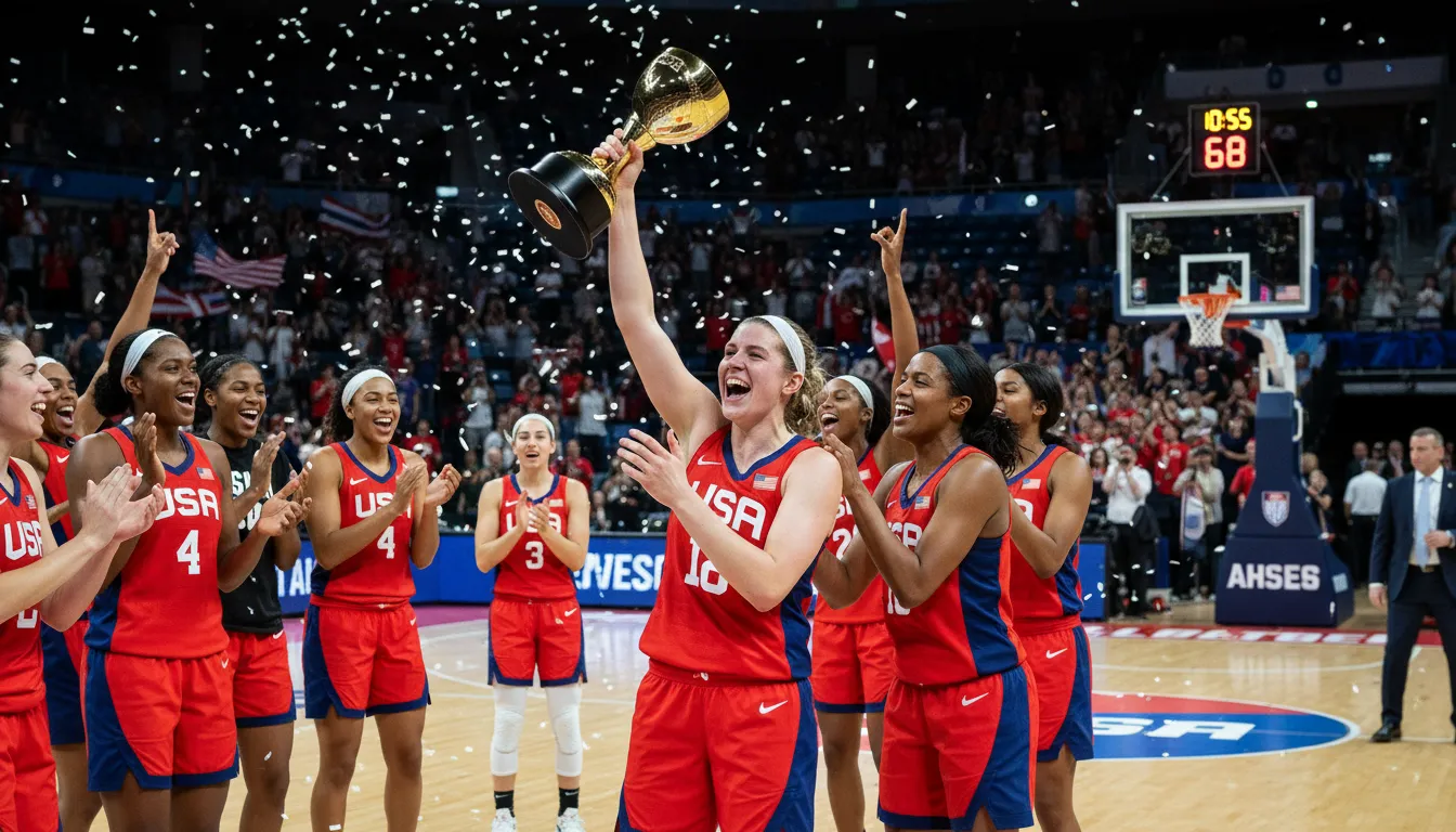 “WNT” kelimesinin çizimi: A women's national sports team.