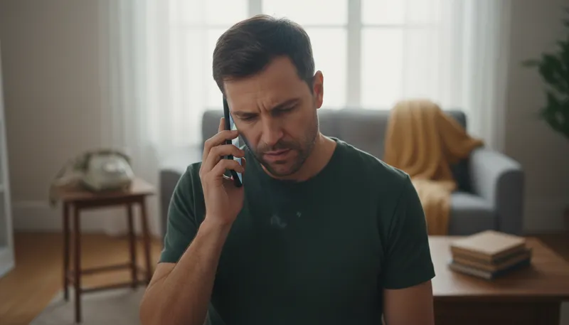 Illustration of wrong number: A call made to an incorrect phone number.