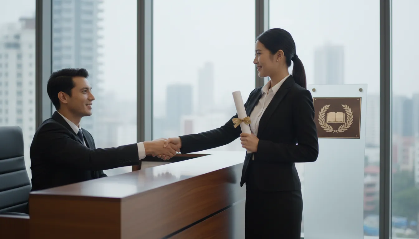 qualification 的插图：a skill or rule needed for a job