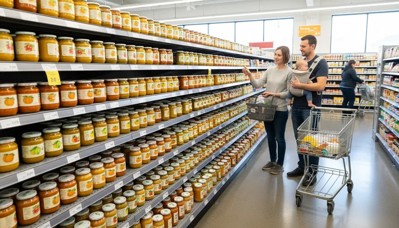 Illustration of gerber: A brand known for baby food and products.