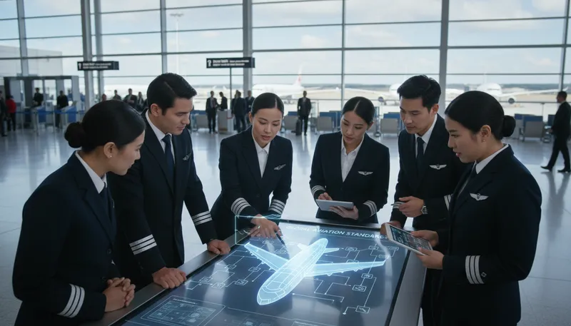 Illustration of iata: International Air Transport Association, airline industry group.