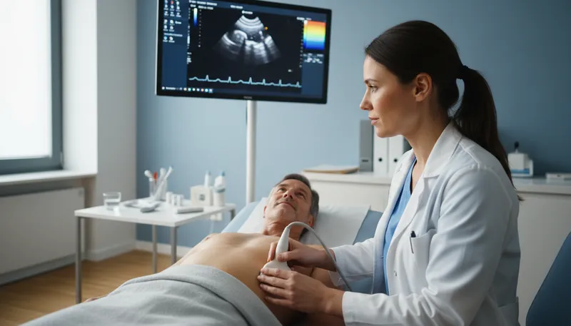 Illustration of cardiologist: A doctor specializing in heart health.